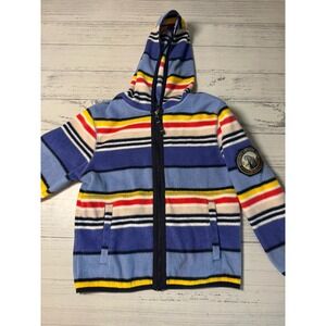 Pendleton Yosemite National‎ Park Jacket Hooded Fleece  Striped Kids Size 5/6